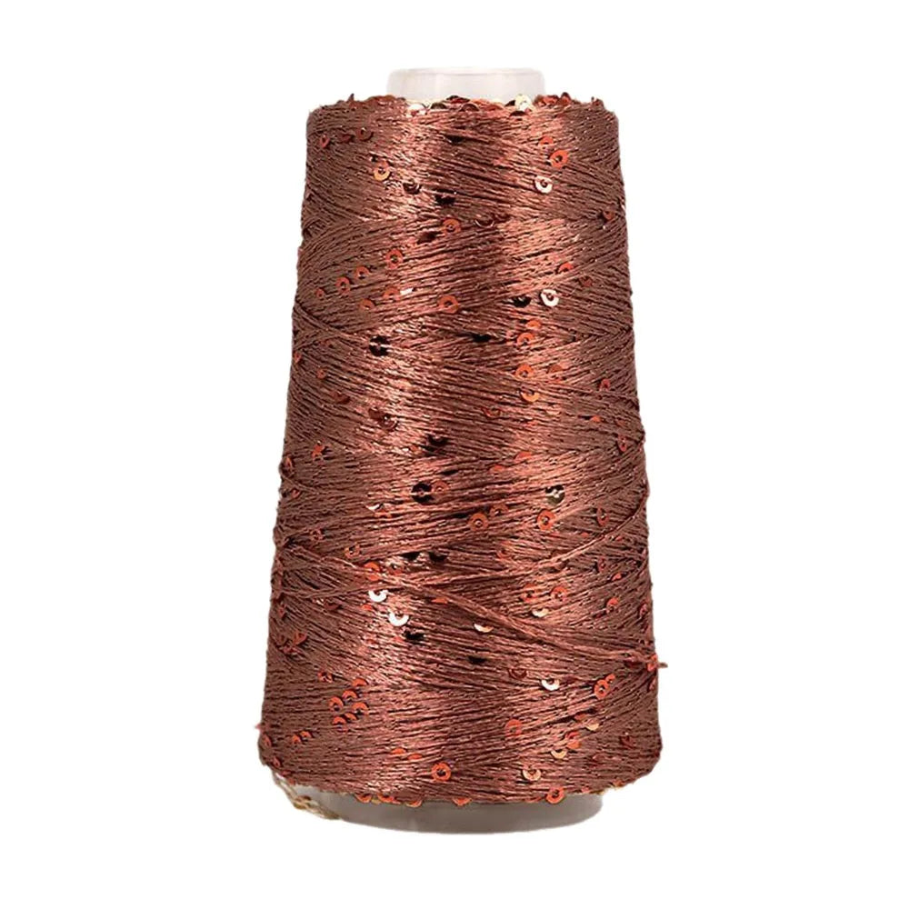 100g/Roll Multicolor Fine Gold Silver Yarn Dia.0.8mm Crochet Accessories Shiny Yarn Hand-woven Supplies DIY