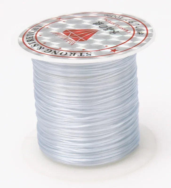 10M/Roll Strong Elastic Crystal Beading Cord for Bracelets Stretch Thread