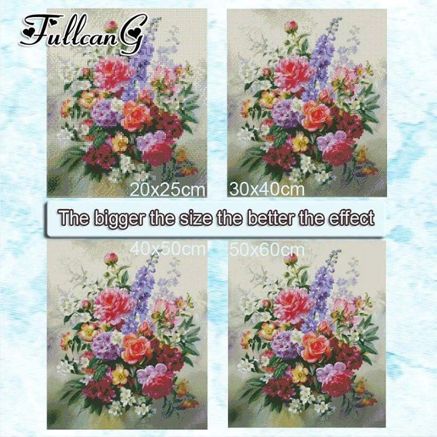 Forest Tiger Large Size DIY Diamond Arts Painting Animals Big Cat Full Square Round Drill Mosaic Embroidery Picture