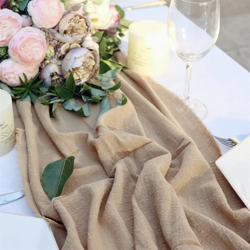 Soft Thin Linen Cotton Fabric Solid Color Organic Material Pure Natural Flax For Sewing