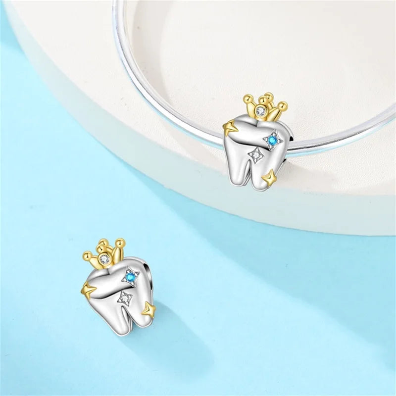 Original 925 Sterling Silver Charm Beads Medical Series