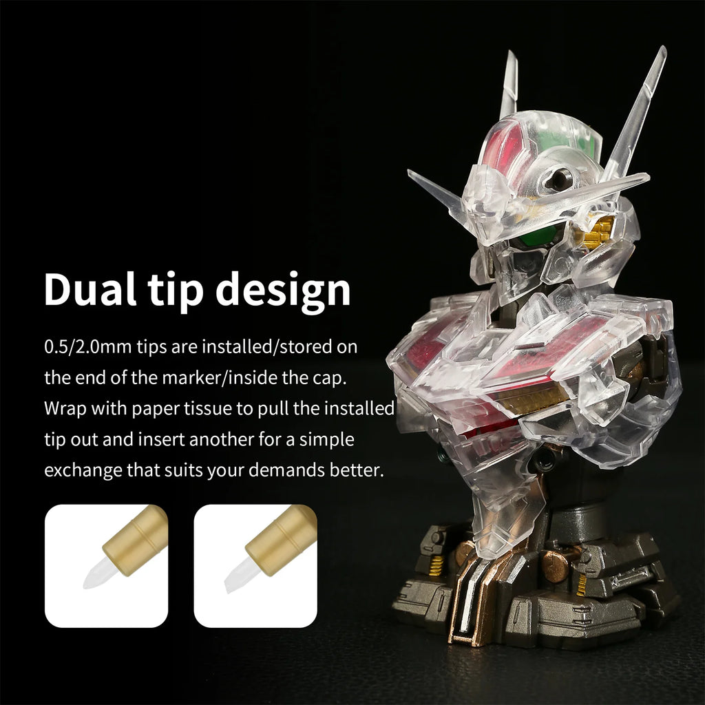 12pcs Metal Environmental Protection Document Marking
