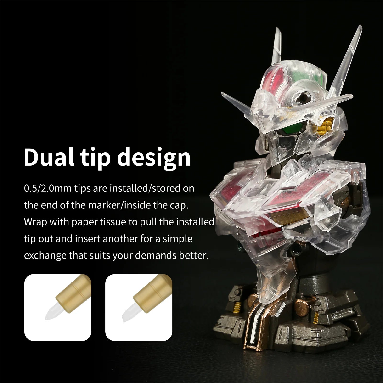 12pcs Metal Environmental Protection Document Marking