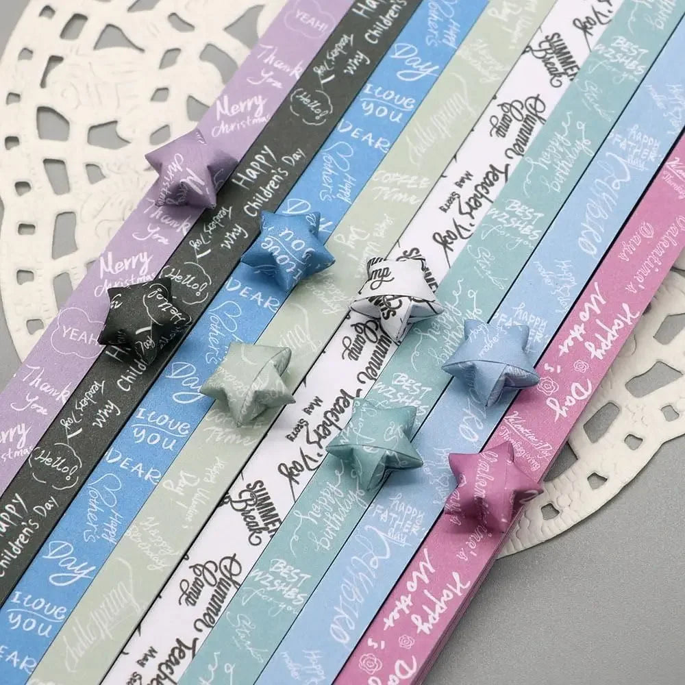 540 Sheets Origami Paper Stars DIY Hand Crafts Origami  Paper
