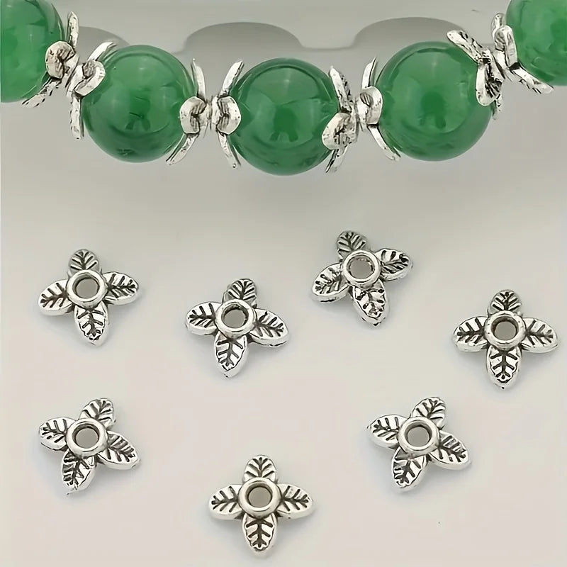 392pcs Alloy Bead Caps, Suitable As Materials for DIY Jewelry Making.