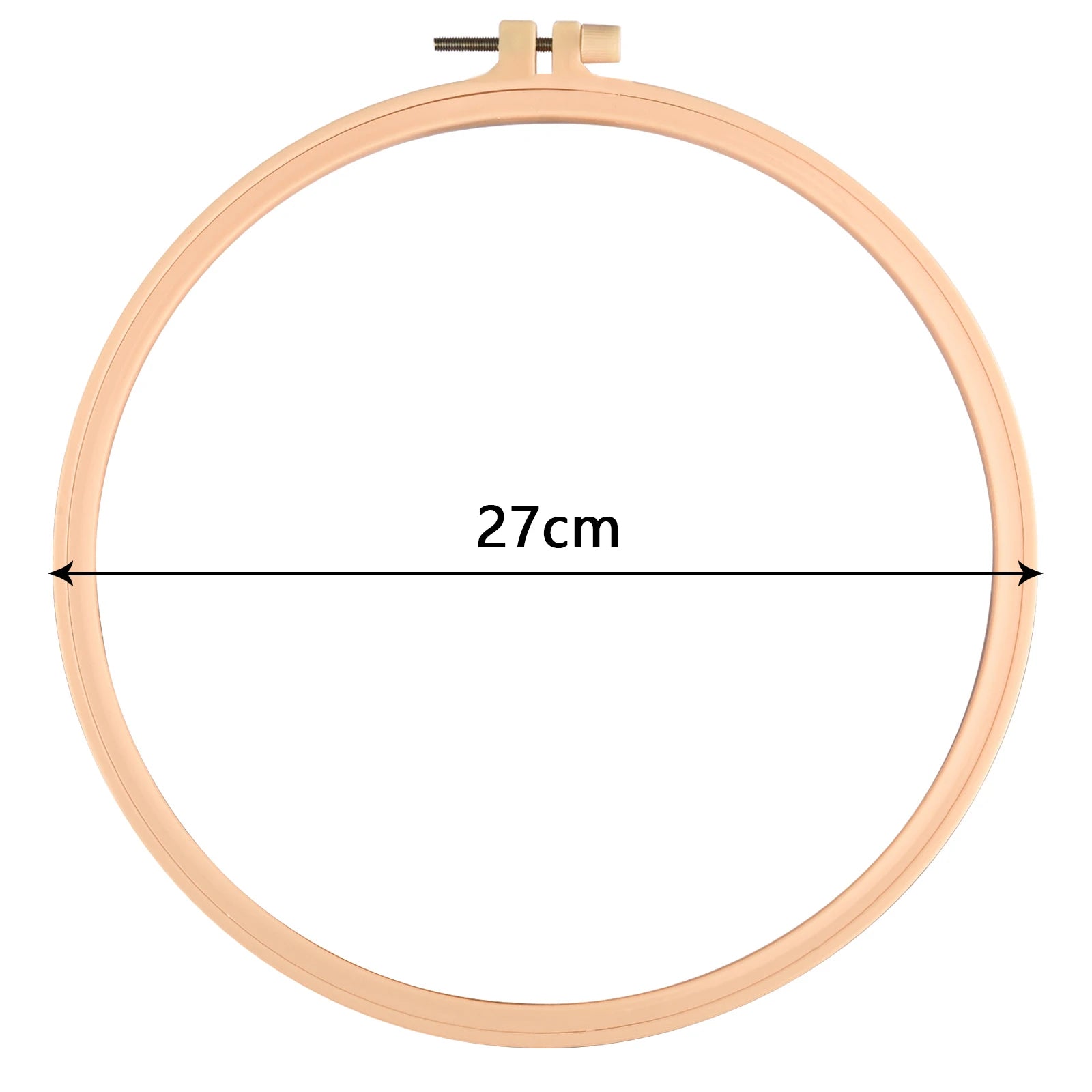 Round Wooden  Embroidery Hoop Rings For DIY Cross Stitch