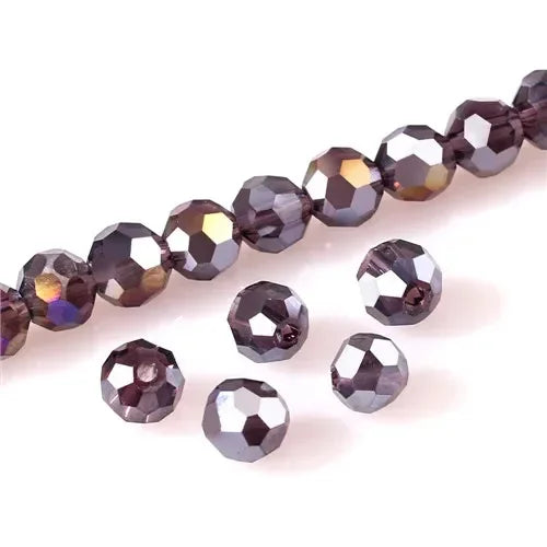 Round Spacer Glass Beads For Jewelry Making DIY Accessories