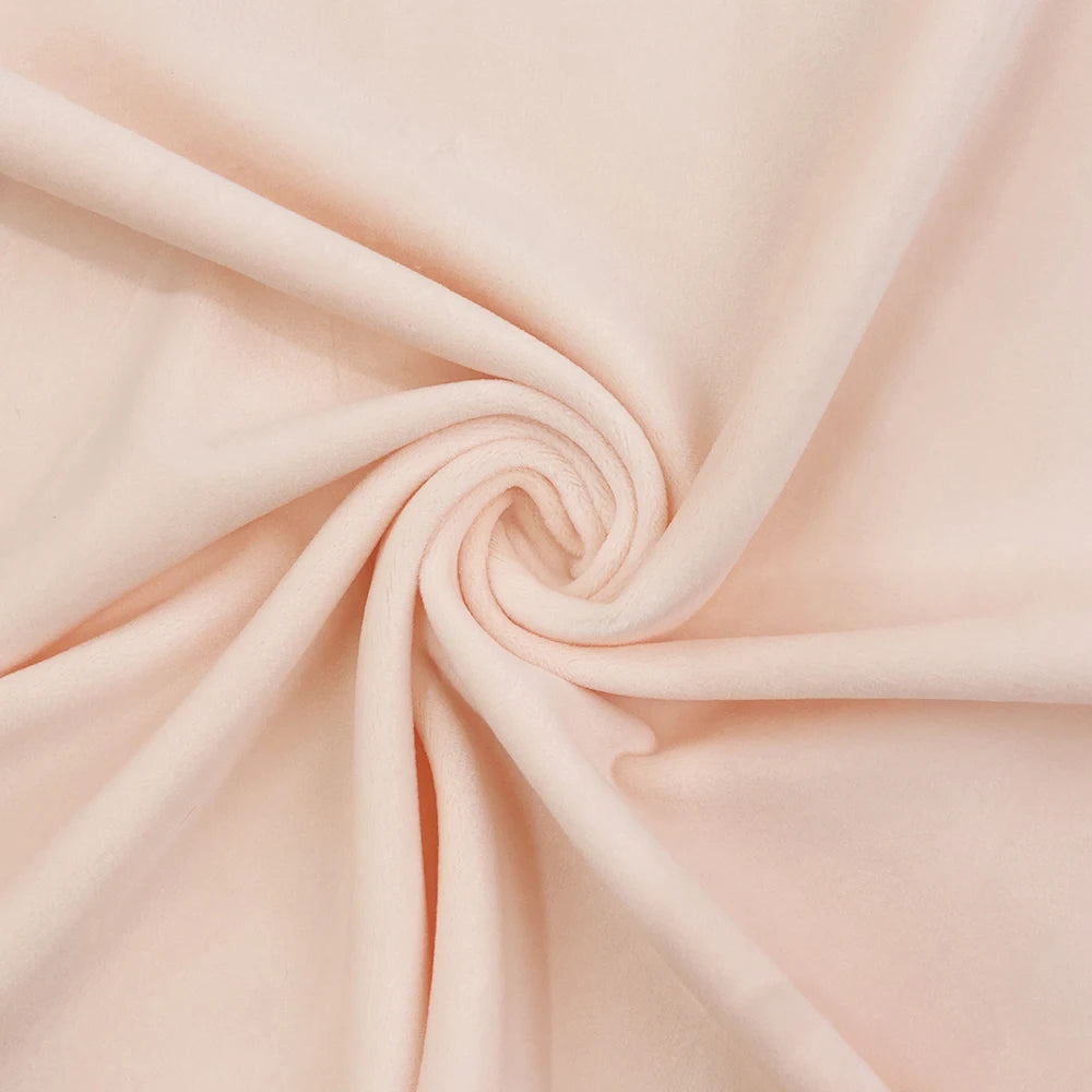 2024 Small Size 50x50cm Squishy Mochi Stetch Minky Fabric 95% Polyester 5% Spandex Stretch 4 Side Plush Fabric For Diy SewingToy