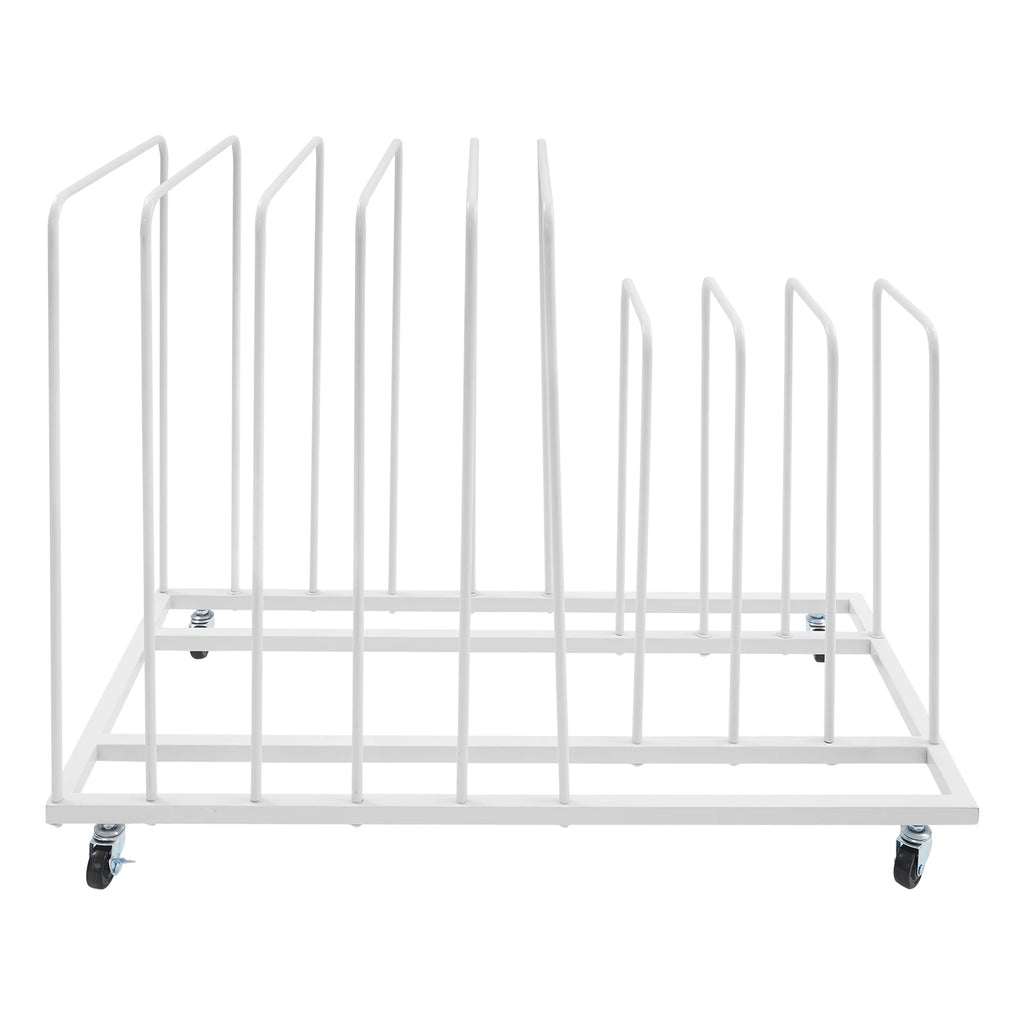 9 Slots Art Drying Painting, Art Storage Rack with Wheels
