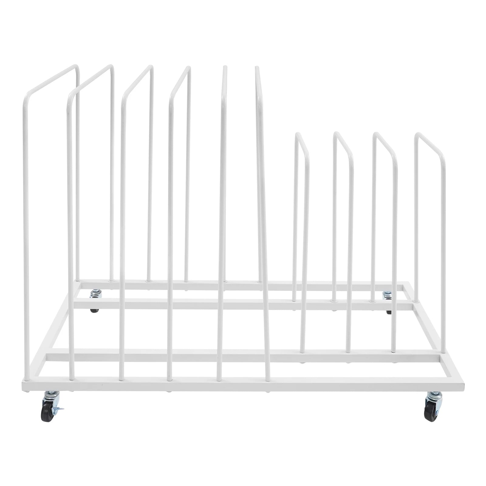 9 Slots Art Drying Painting, Art Storage Rack with Wheels