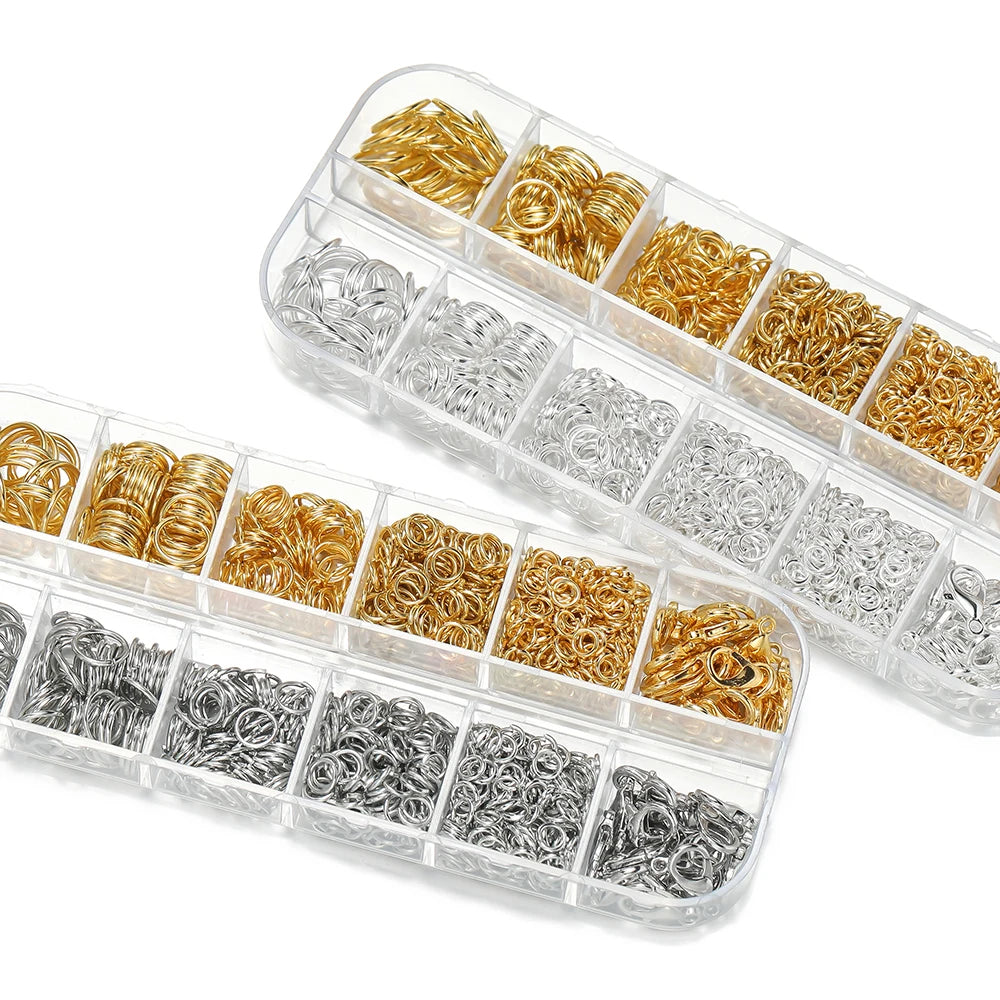 930pcs/Box Jewelry Findings Kits  Jewelry Making