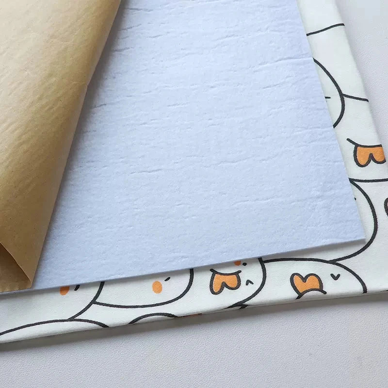 100x50cm Self Adhesive Sticker Cotton Polyester Padding DIY Craft Self Adhesive
