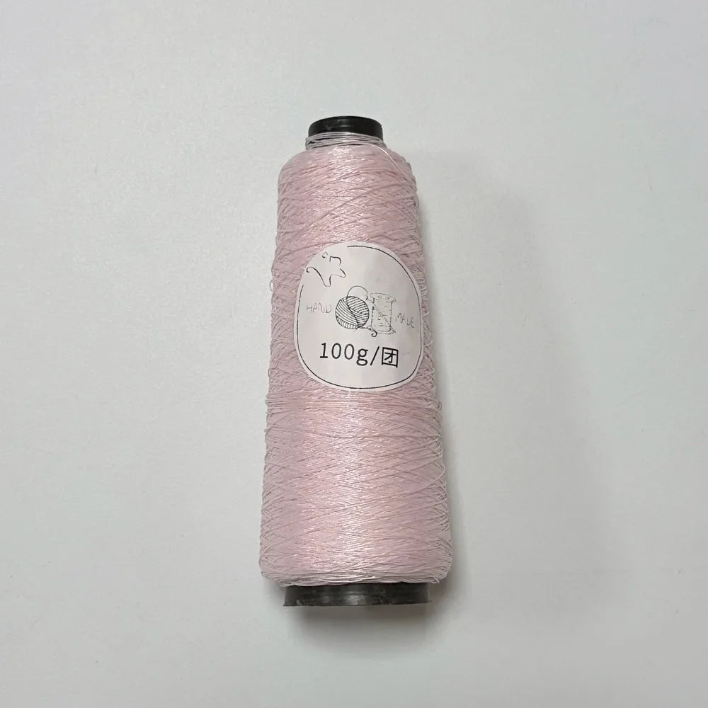 100g/Roll Multicolor Fine Gold Silver Yarn Dia.0.8mm Crochet Accessories Shiny Yarn Hand-woven Supplies DIY