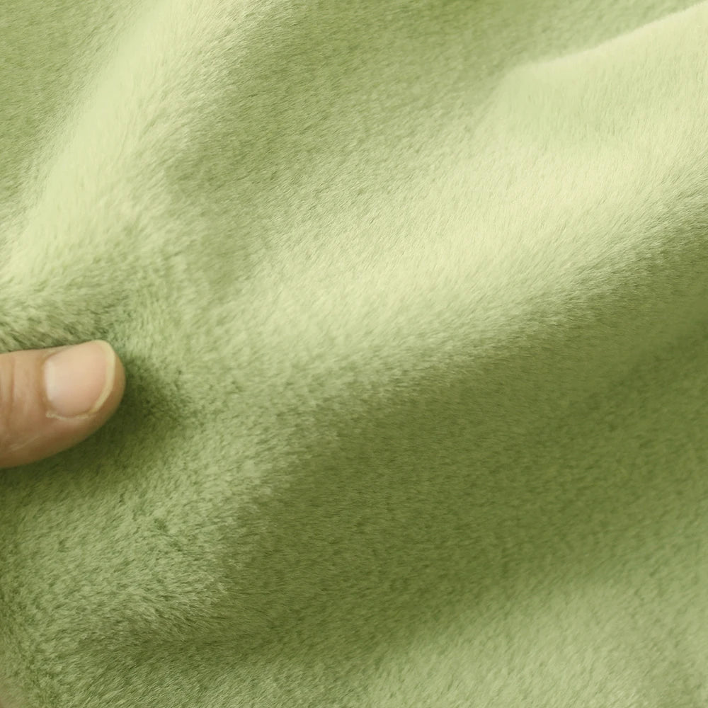 Plush Encryption Thickening fabric solid Solf Atrtificial