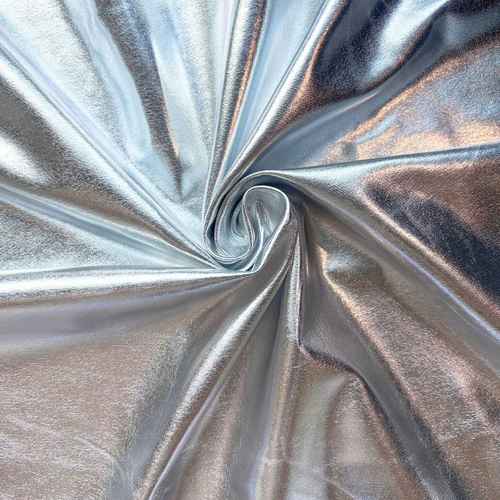 59in x 19in Stretch Shiny Gold Foil Bronzing Spandex .