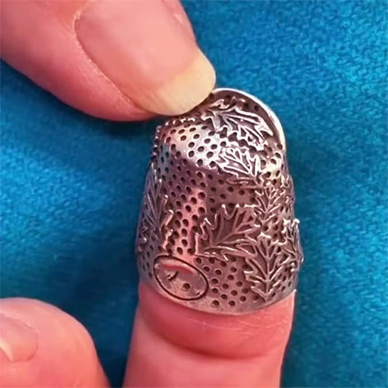 Open Nail Acor Thimbles For Hand Sewing Quilting Finger Protector