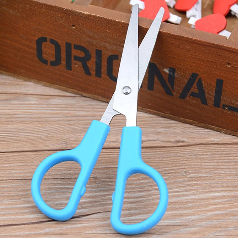 1pc cartoon safety scissors for kids diy craft cutouts