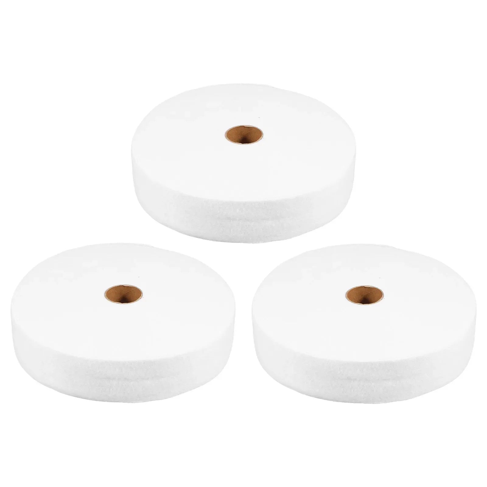 3 Rolls Jelly Roll Batting Strip 2 1/4 Inch Cotton Blend Batting on a Roll, Flexible