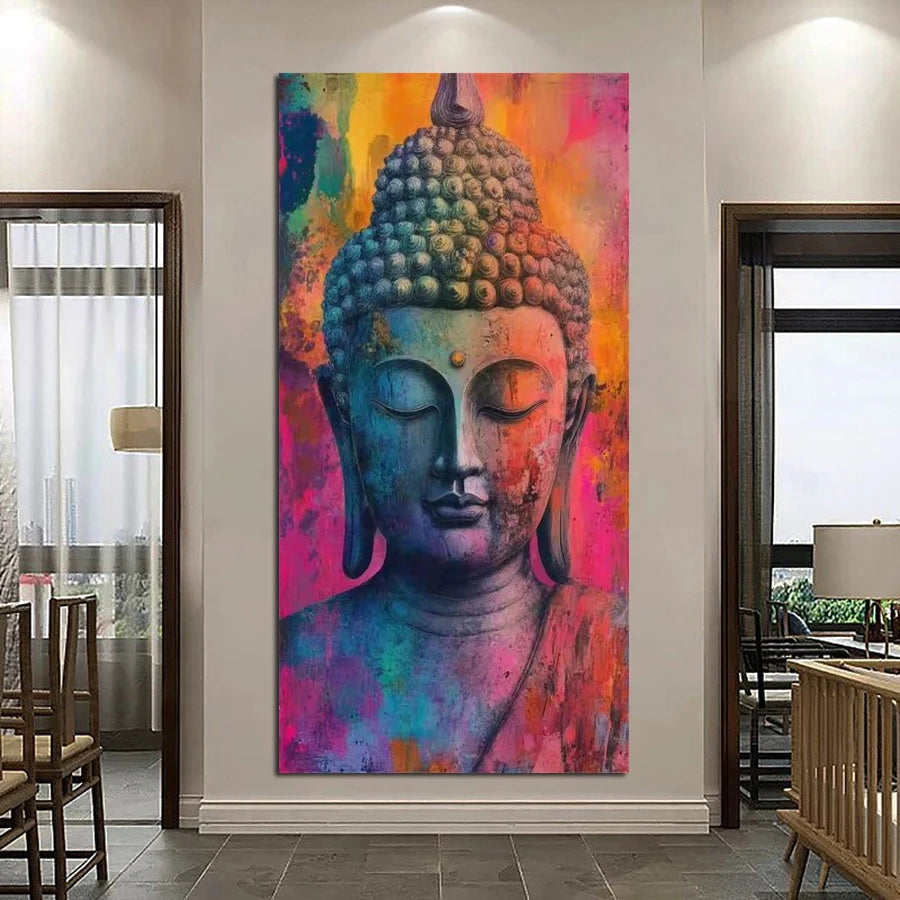 Abstract Buddha Large Size DIY Diamond Painting New Collection.