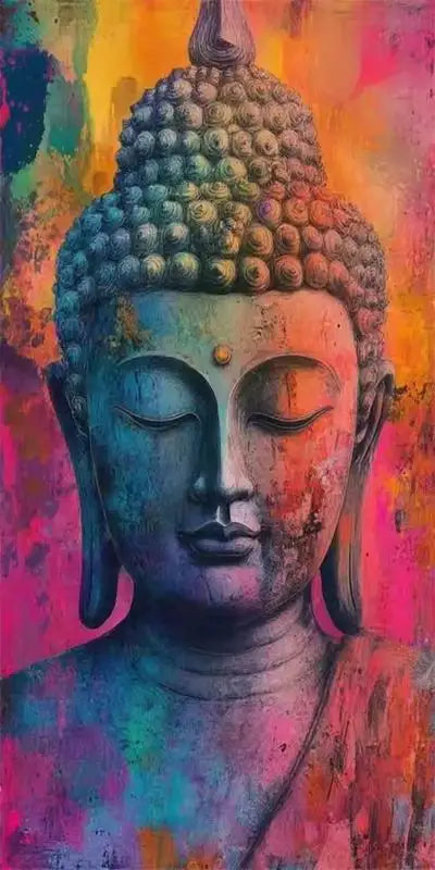 Abstract Buddha Large Size DIY Diamond Painting New Collection.