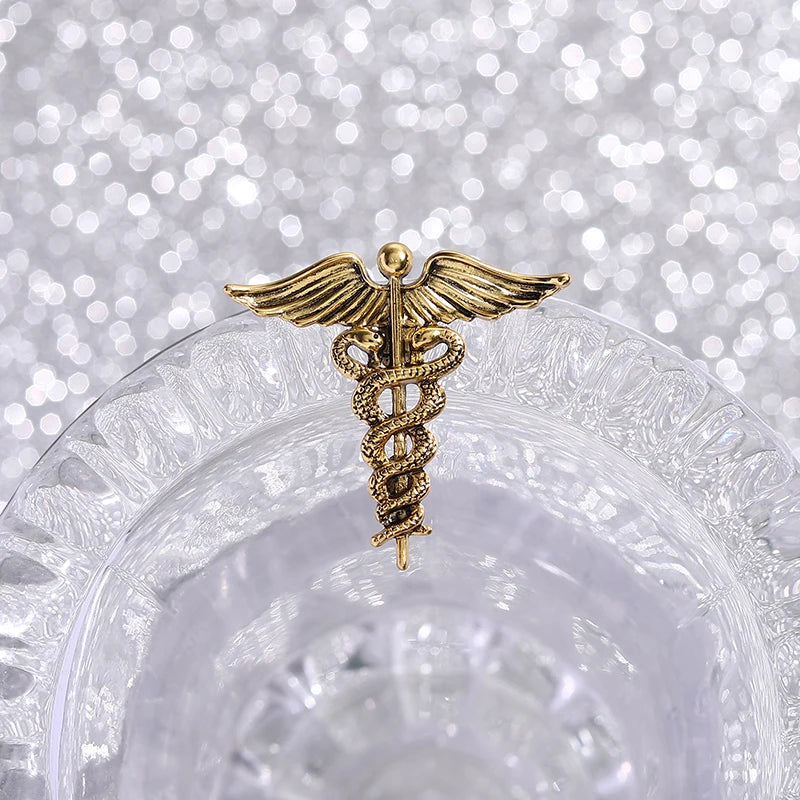 Custom Medicine Symbol Brooches Lapel Badges  Animal Jewelry Gift for Doctor Nurse Friends