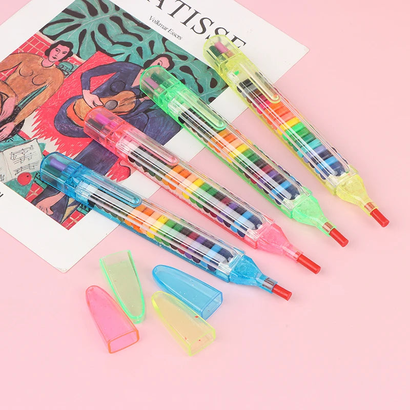 20 Colors/pcs Crayons Oil Pastel Creative Colored