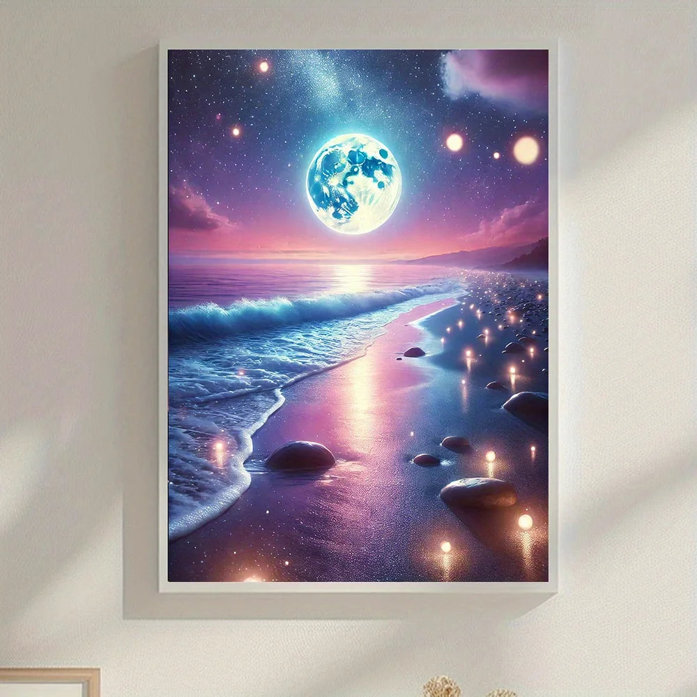 6 Kinds Of Patterns Scenery Diamond Painting Art Kits