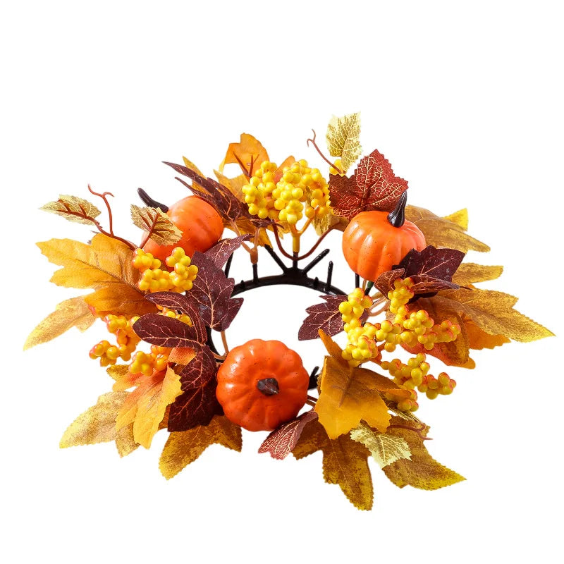 Wreath Long-Lasting Berry Harvest Wreath For Party