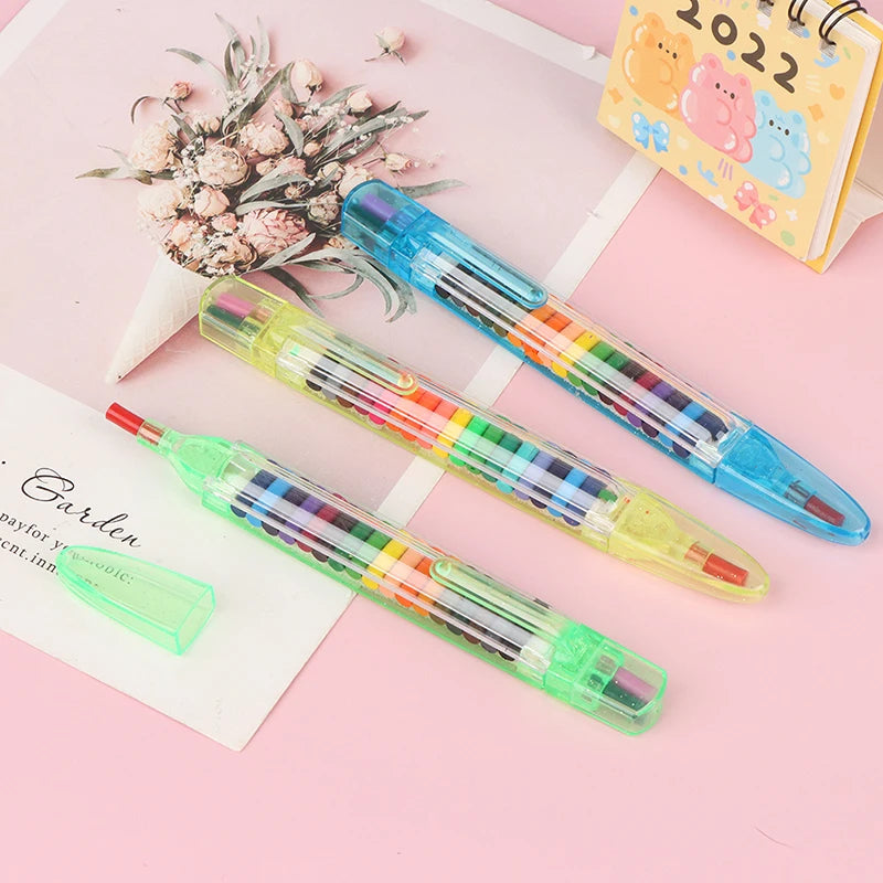 20 Colors/pcs Crayons Oil Pastel Creative Colored