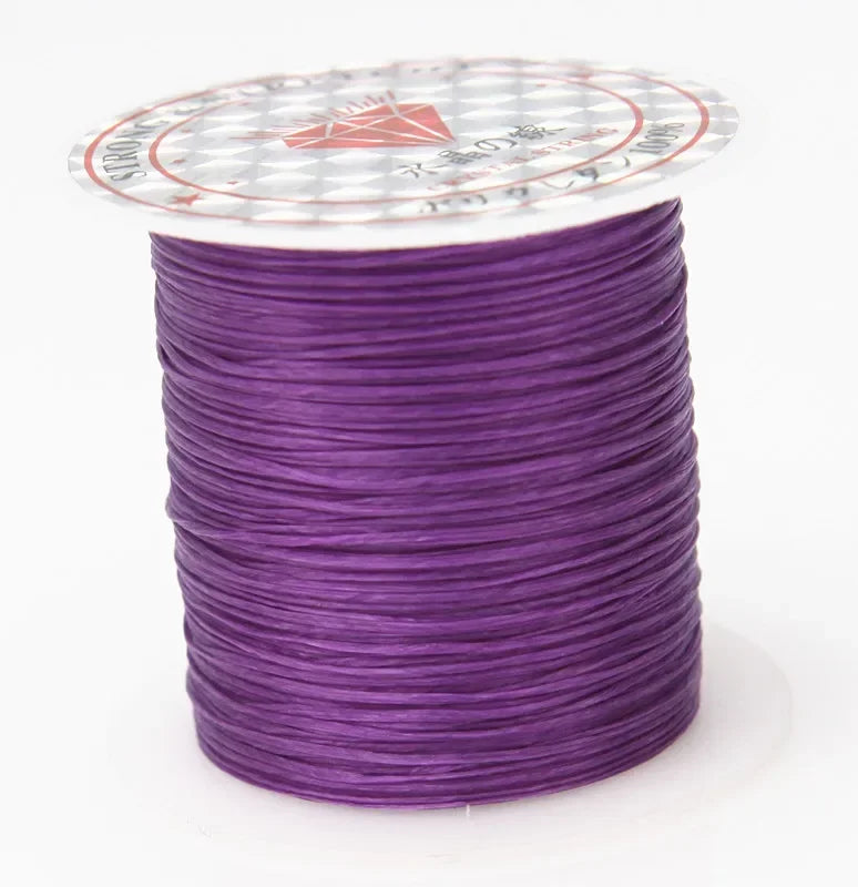 10M/Roll Strong Elastic Crystal Beading Cord for Bracelets Stretch Thread