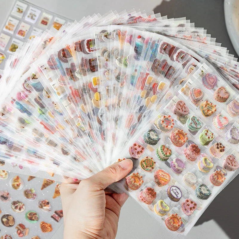 Waterproof Durable Sticker Book DIY Handbook , Decoration