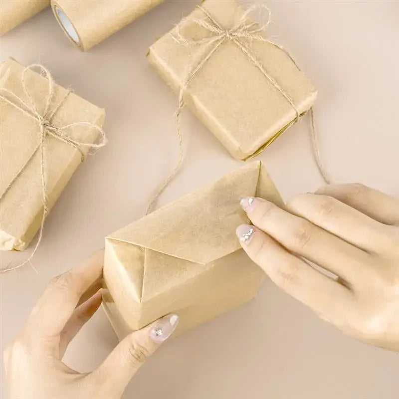 1 Roll 10M 10/30/40/45cm Of Kraft Paper Rol Wrapping