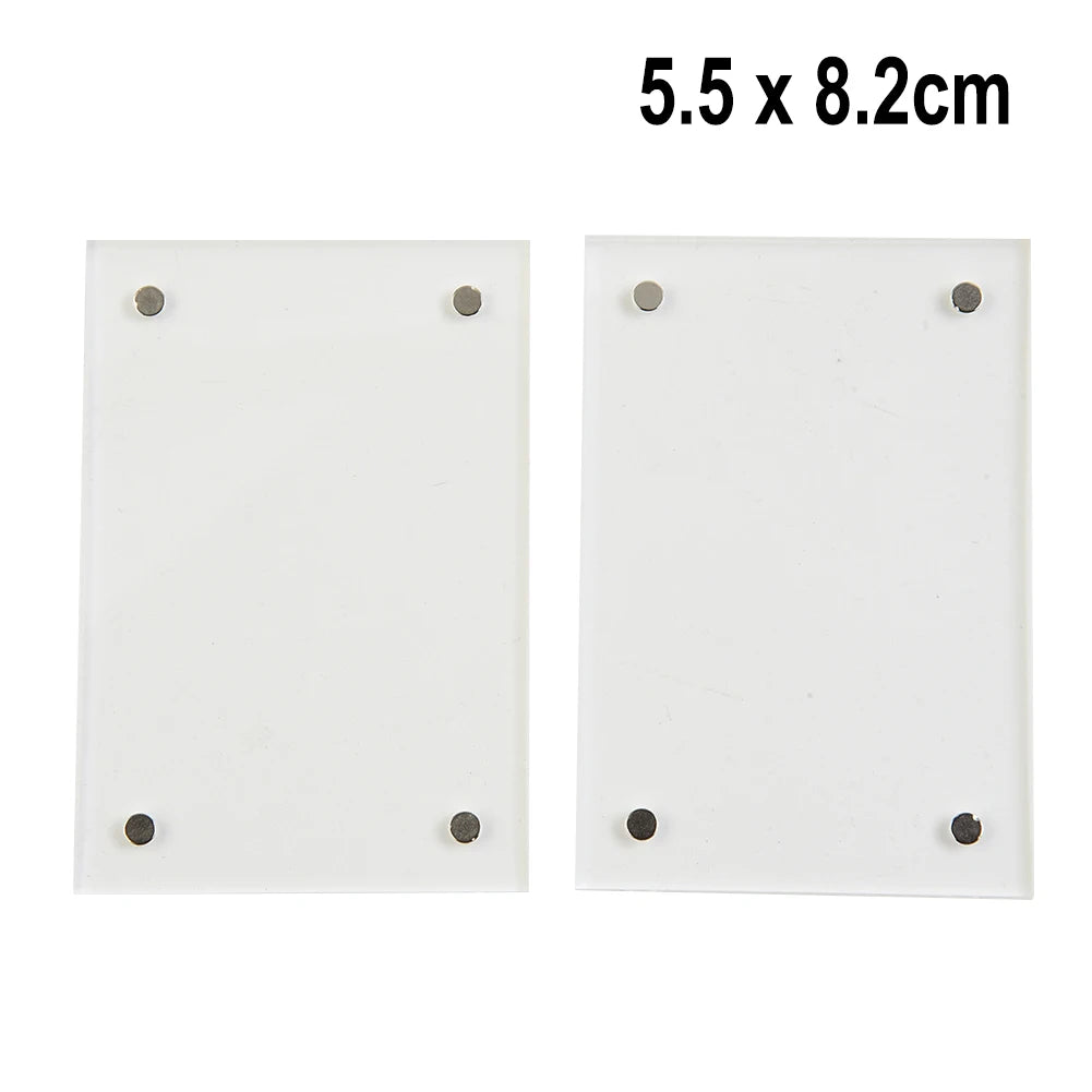 Photo Frame Transparent Acrylic Photo Frame Magnetic Poster Display