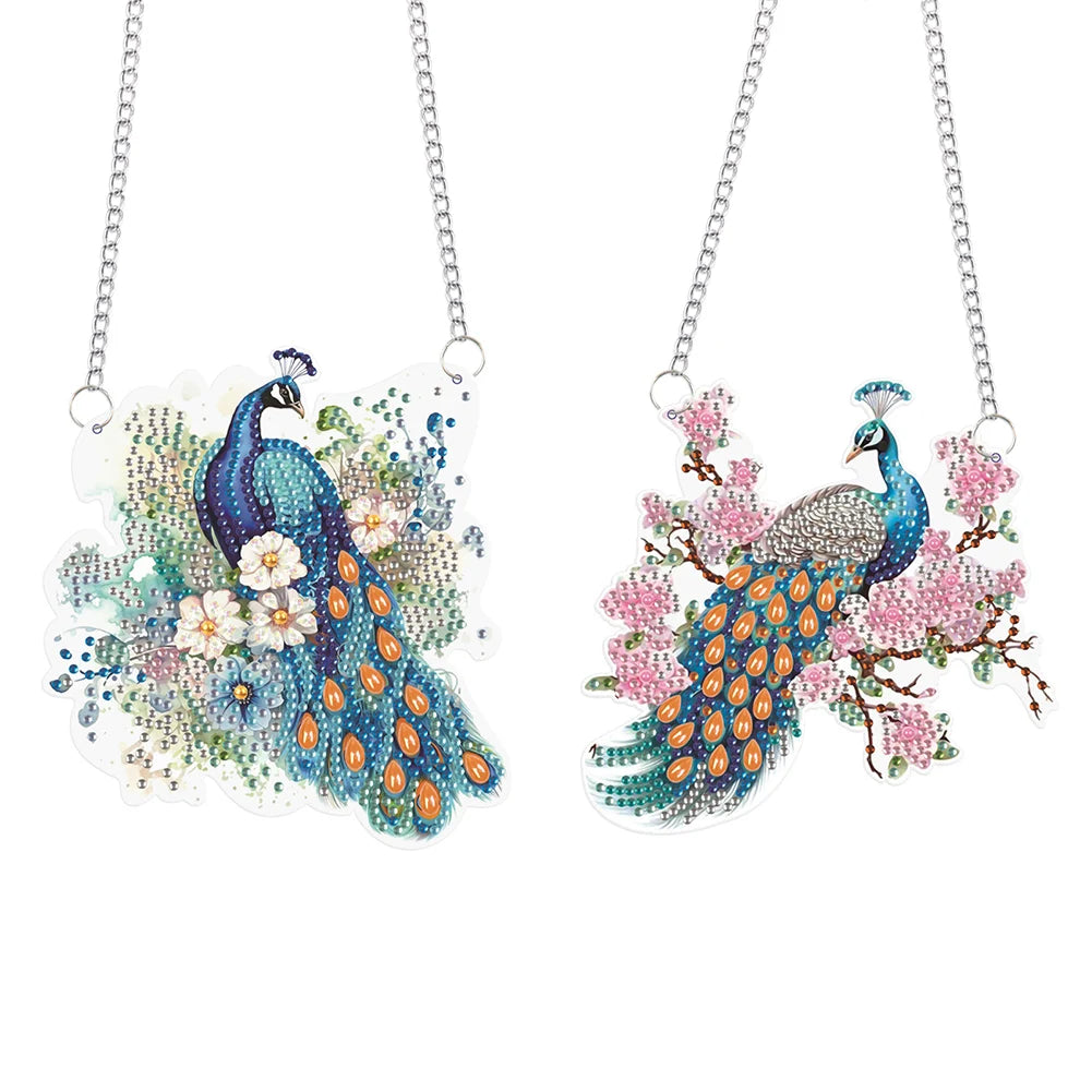2Pccs Colorful Animal Diamond Painting Kit