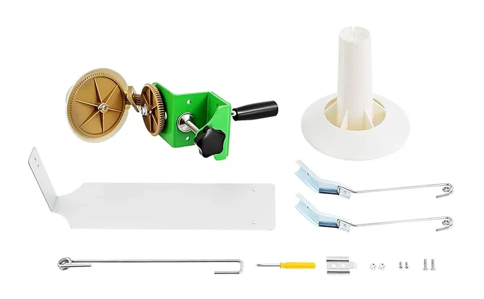 Large Capacity Yarn Winder, Hand Operated Yarn Baller