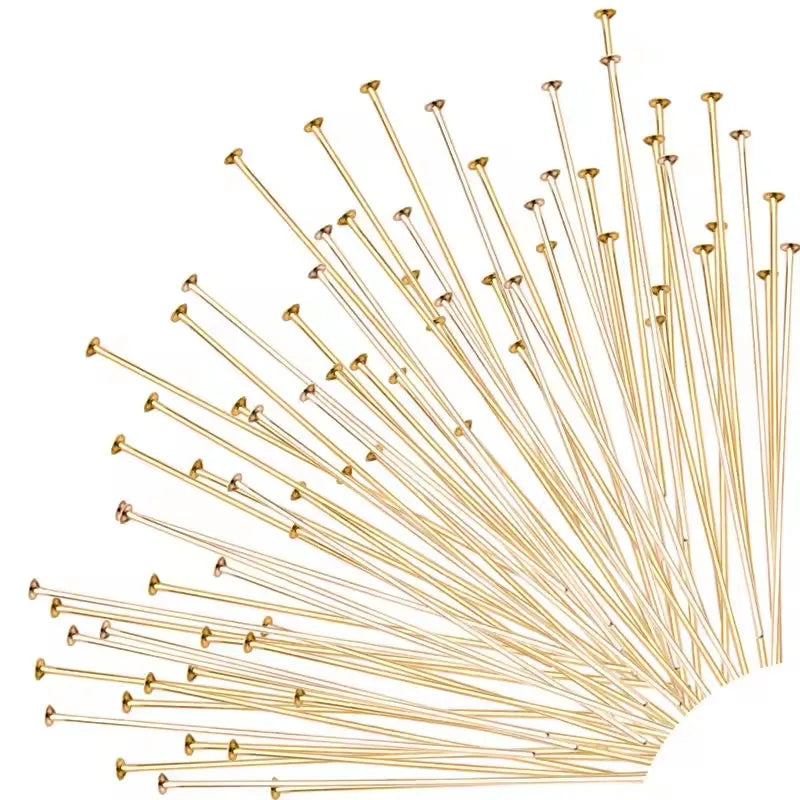 20/25/30/40/50mm Stainless Steel Flat Head Pins Earrings