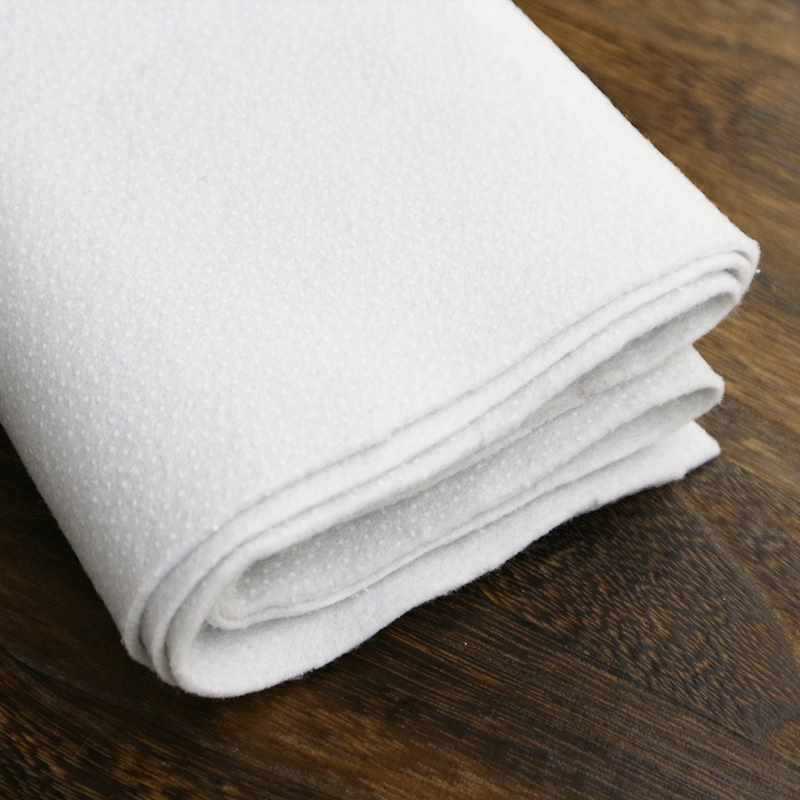 50*100CM Iron-On Fusible Fleece Interfacing Adhesive Cotton Batting Filler