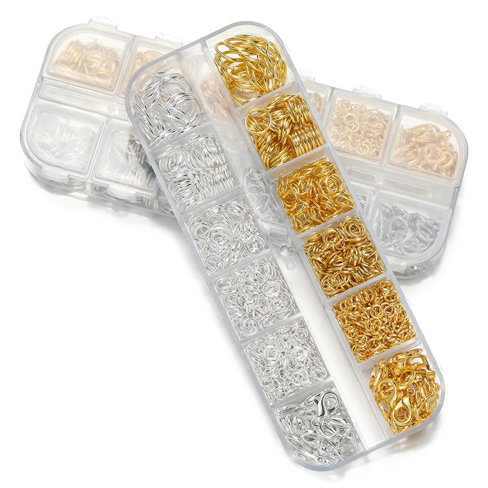930pcs/Box Jewelry Findings Kits  Jewelry Making