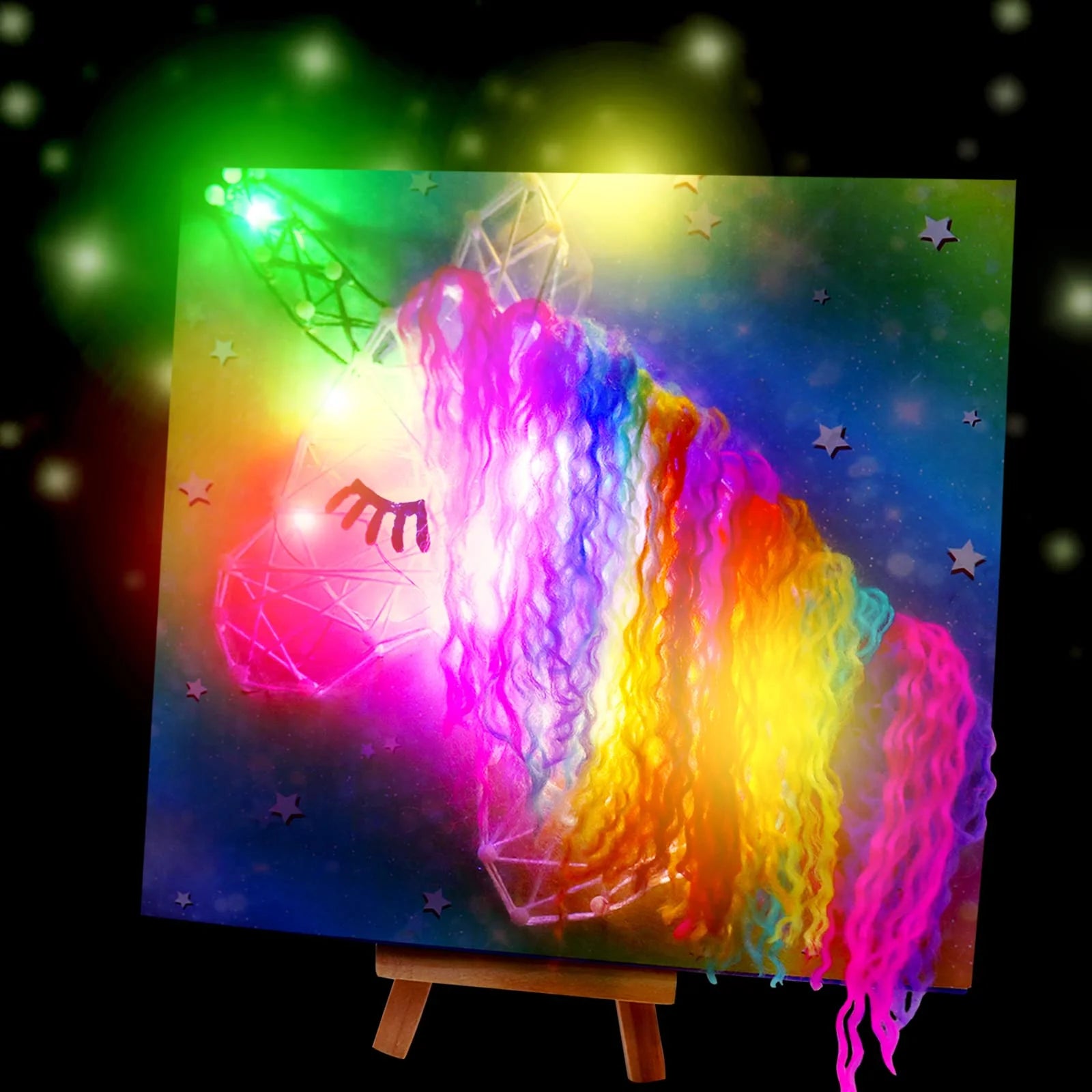 3D String Light Art Latern and Crafts Light Nail Kit Light DIY Crafting Decorations