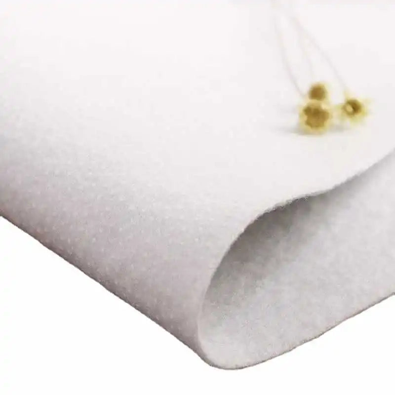 50*100CM Iron-On Fusible Fleece Interfacing Adhesive Cotton Batting Filler