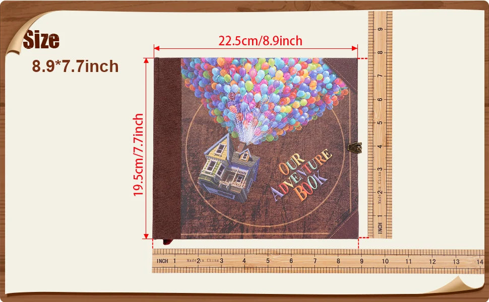 Our Adventure Book 146 Page Diy Handmade Photo Album Scrapbook