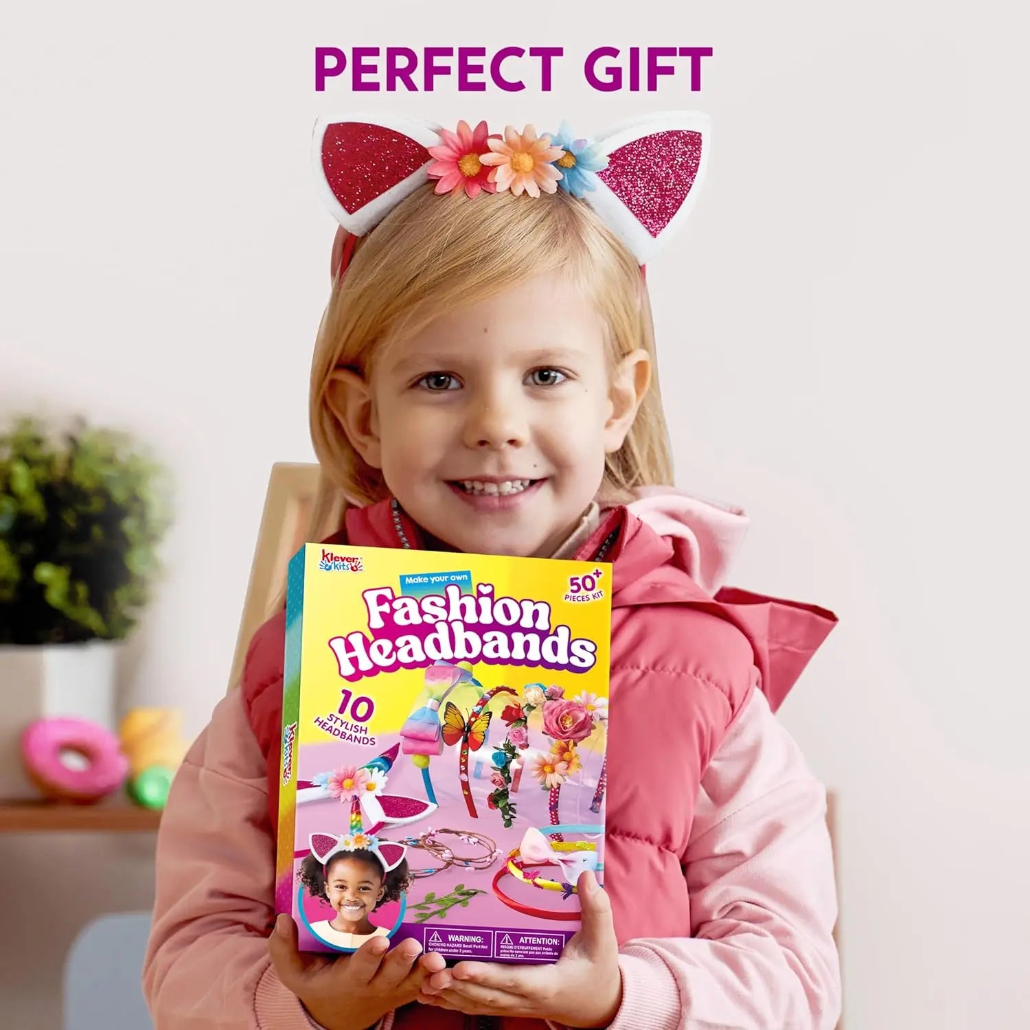 Headband Making Kit for Girls Kids Headbands DIY
