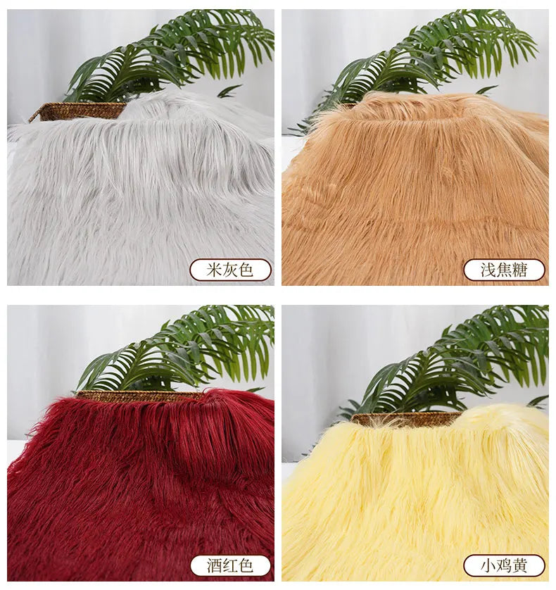 Long Hair Faux Fur Fabric