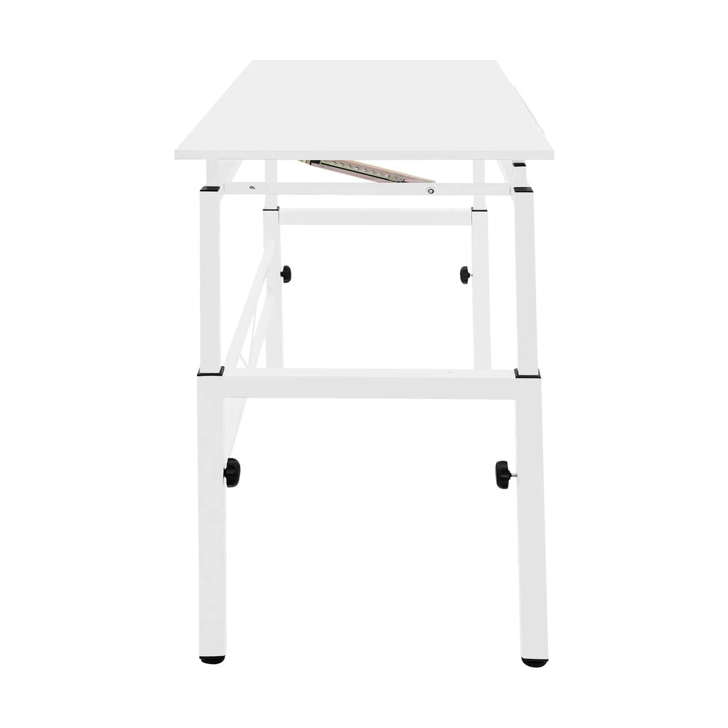 120x60cm Adjustable Drawing Table, Tilt & Height Adjustable Drafting Desk