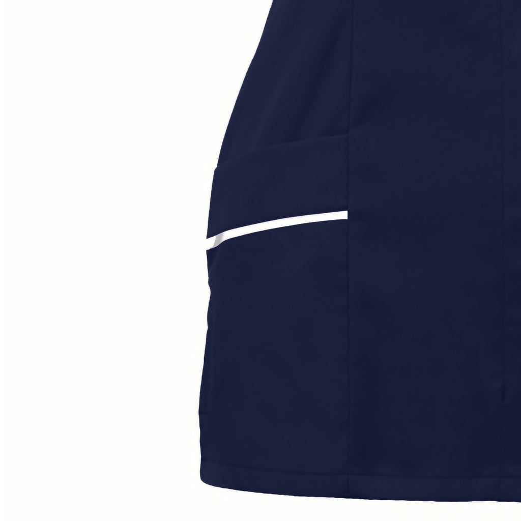 Women Nurses Uniform Clinic Care Clothing T-Shirt Summer Ladies Lapel Short Sleeve Scrubs Tops Work Wear Nursing Uniforms