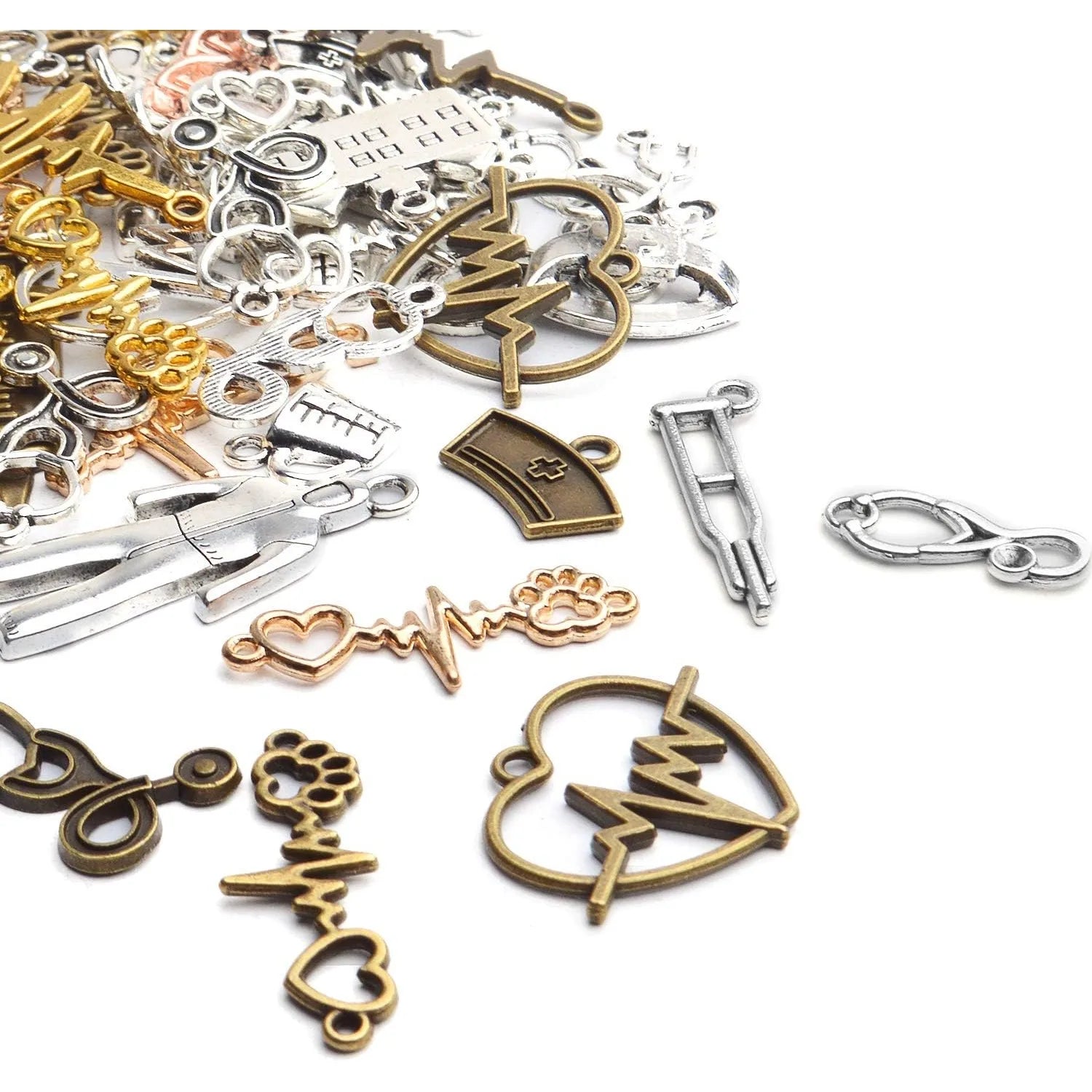 100g(about 40-70pcs) Medical Crafts Pendants
