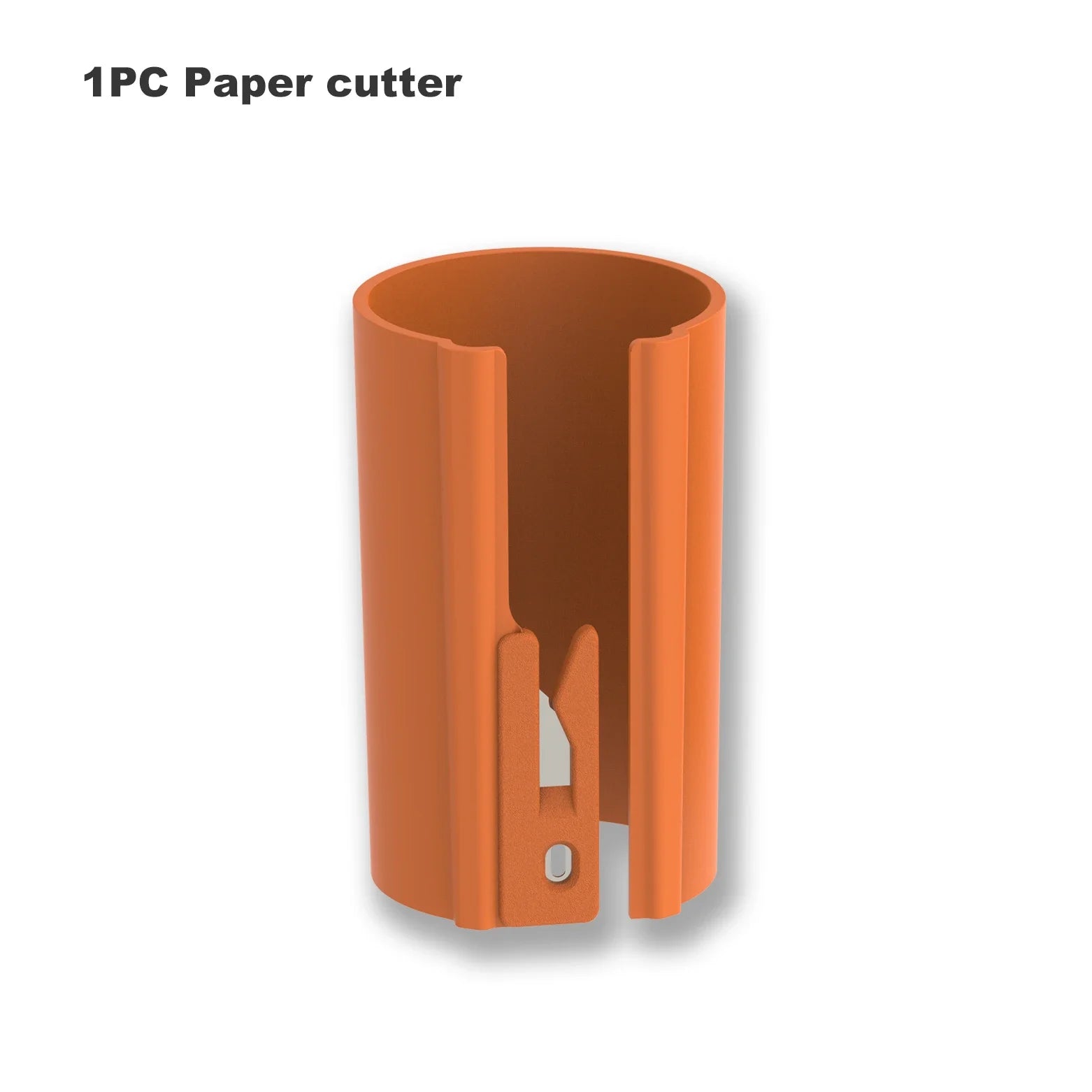 HORN Orange/Black Sliding Wrapping Paper Cutter