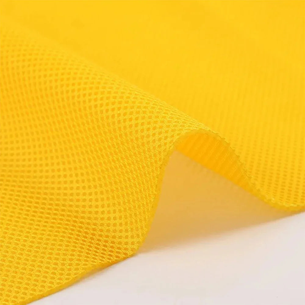 Breathable 3D Mesh Fabric Air Layer Solid Color