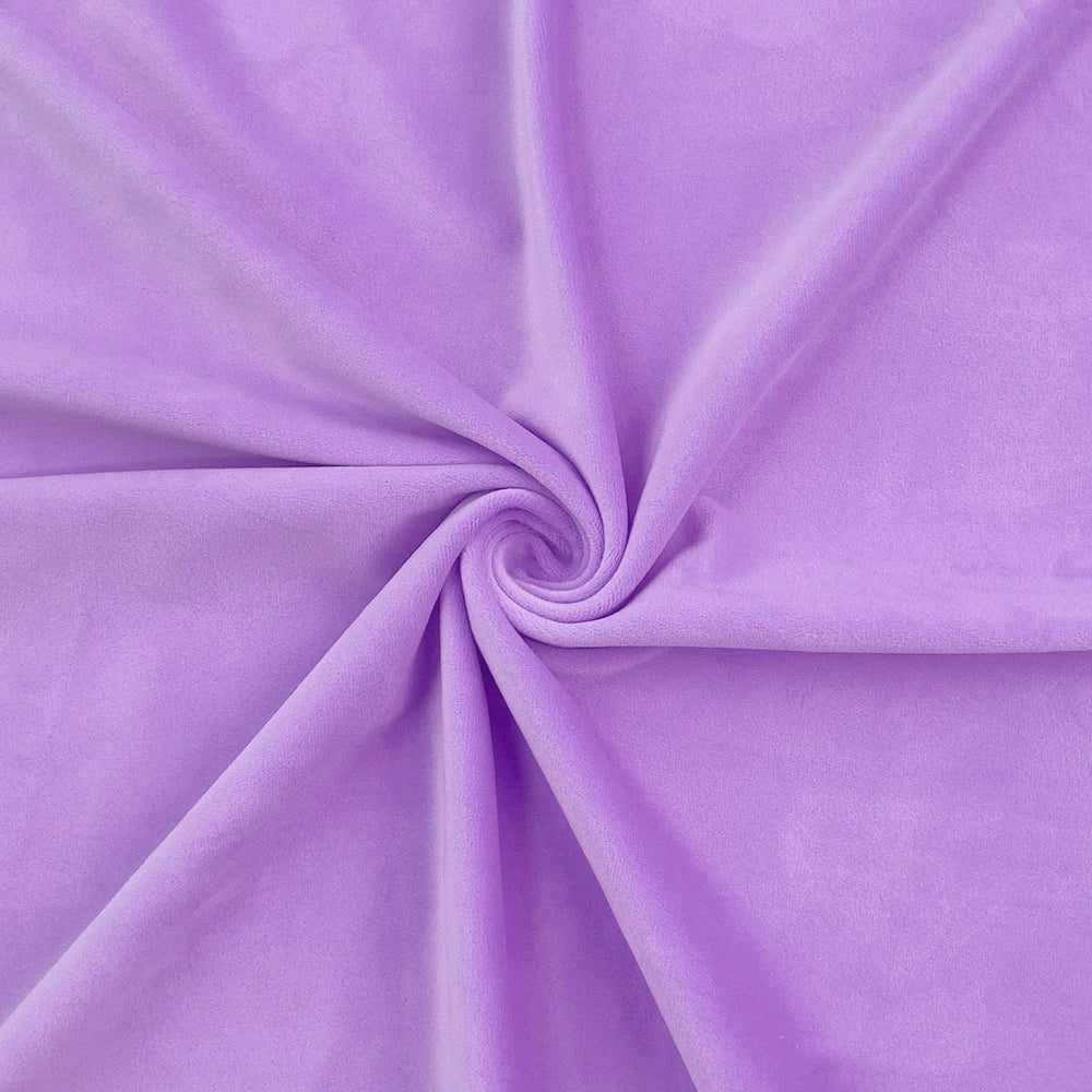2024 Small Size 50x50cm Squishy Mochi Stetch Minky Fabric 95% Polyester 5% Spandex Stretch 4 Side Plush Fabric For Diy SewingToy