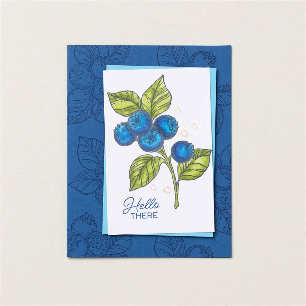 Blueberry Bundles Transparent, Metal Cutting Dies